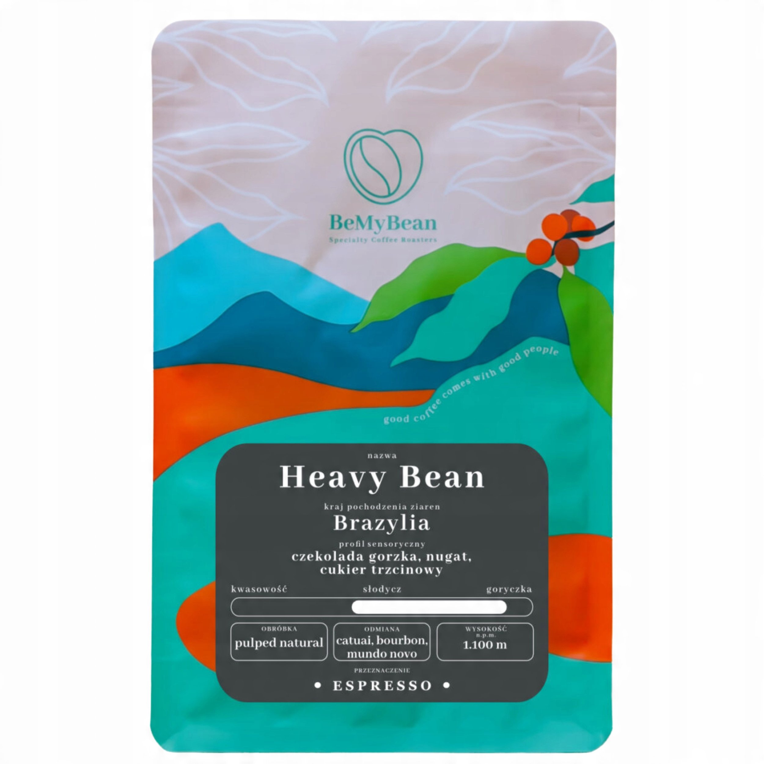 Kawa ziarnista BeMyBean Heavy Bean 250 g