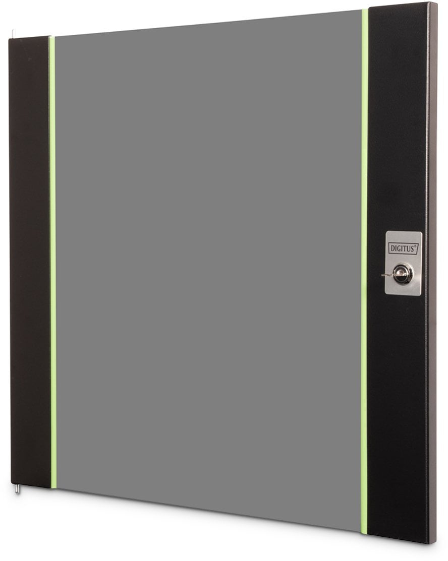 GLASS FRONT DOOR 19 12U UNIQUE