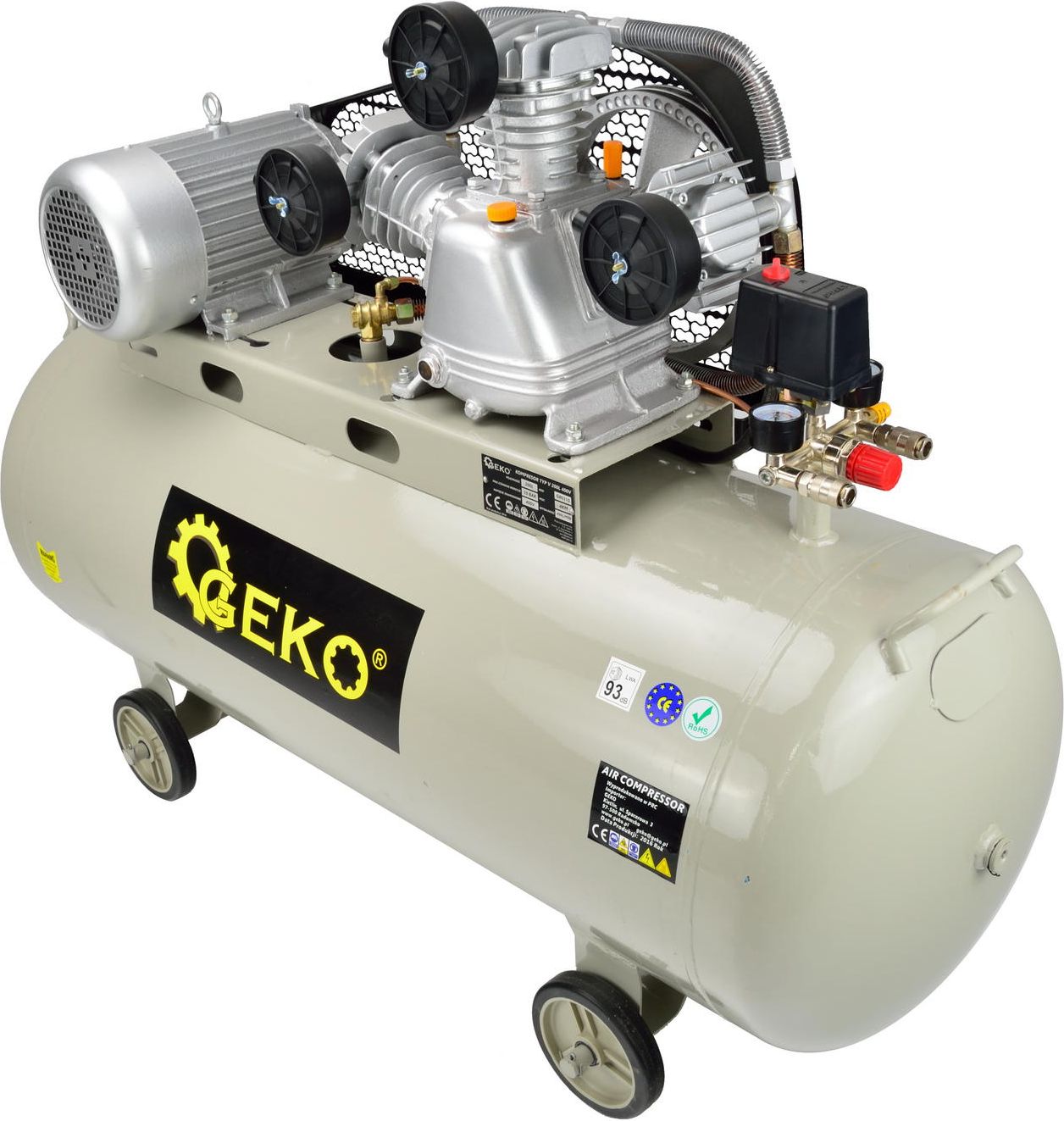 Sprężarka Geko 10bar 200L (G80310)