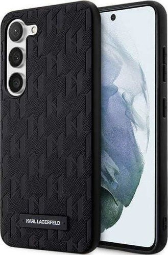Karl Lagerfeld Etui KLHCS23MSAKLHPK Samsung Galaxy S23+ Plus hardcase czarny/black Saffiano Mono Metal Logo