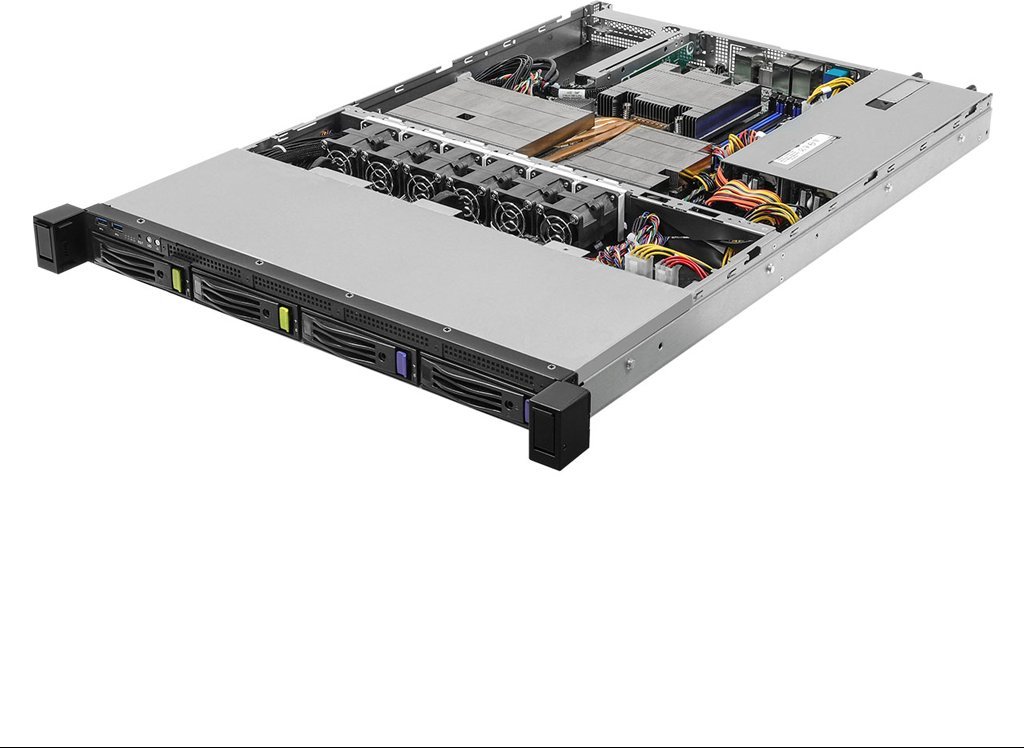 Serwer ASRock ASRock Barebone 1U Single Sockel AM5 1U4L2E-B650 RPSU