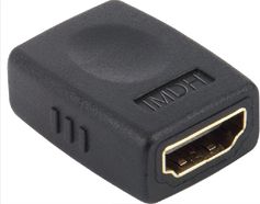 Adapter AV Digitus HDMI - HDMI czarny (AK-330500-000-S)