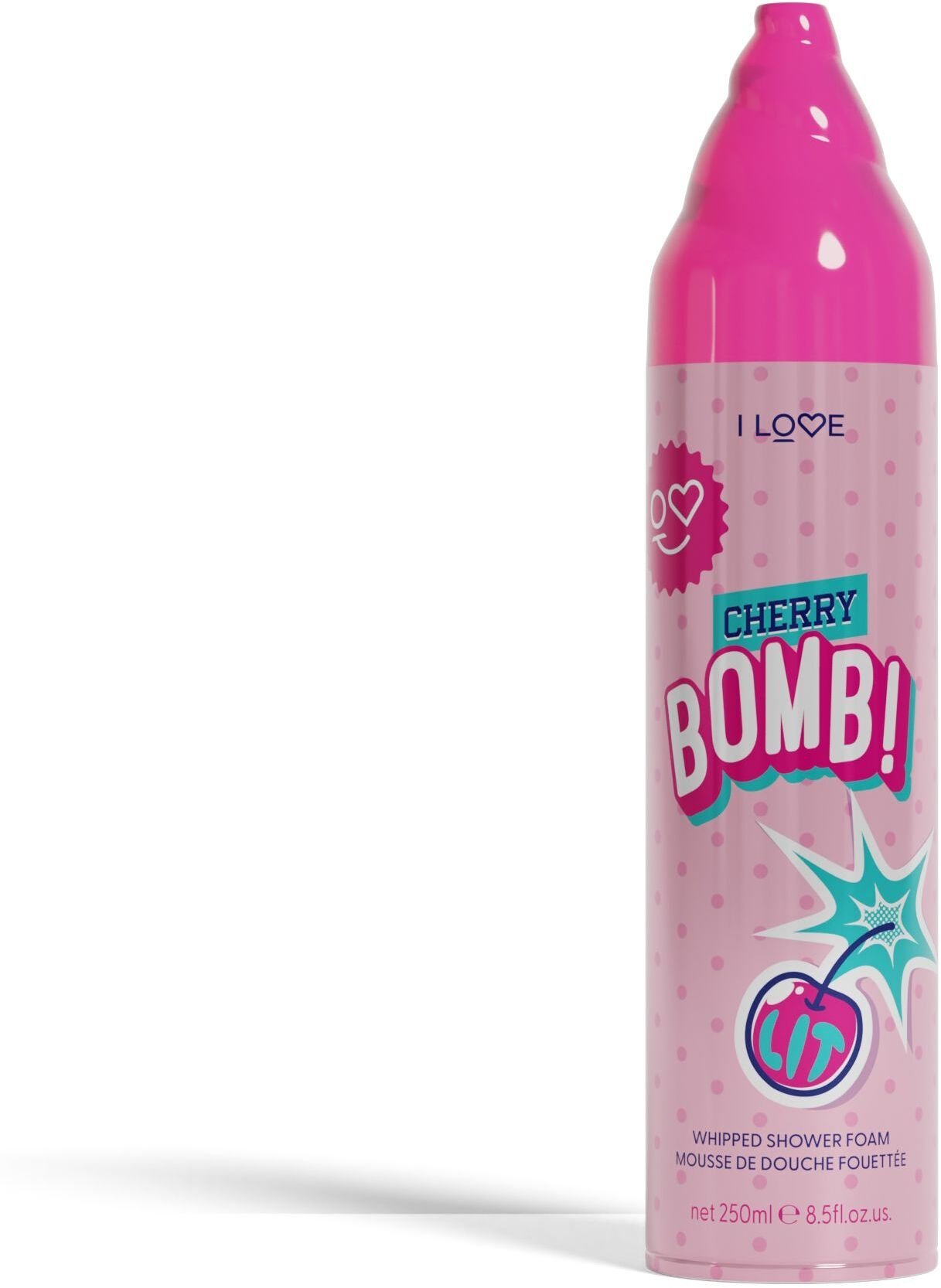 I love Cherry Bomb Shower Mousse, 250 ml Unisex