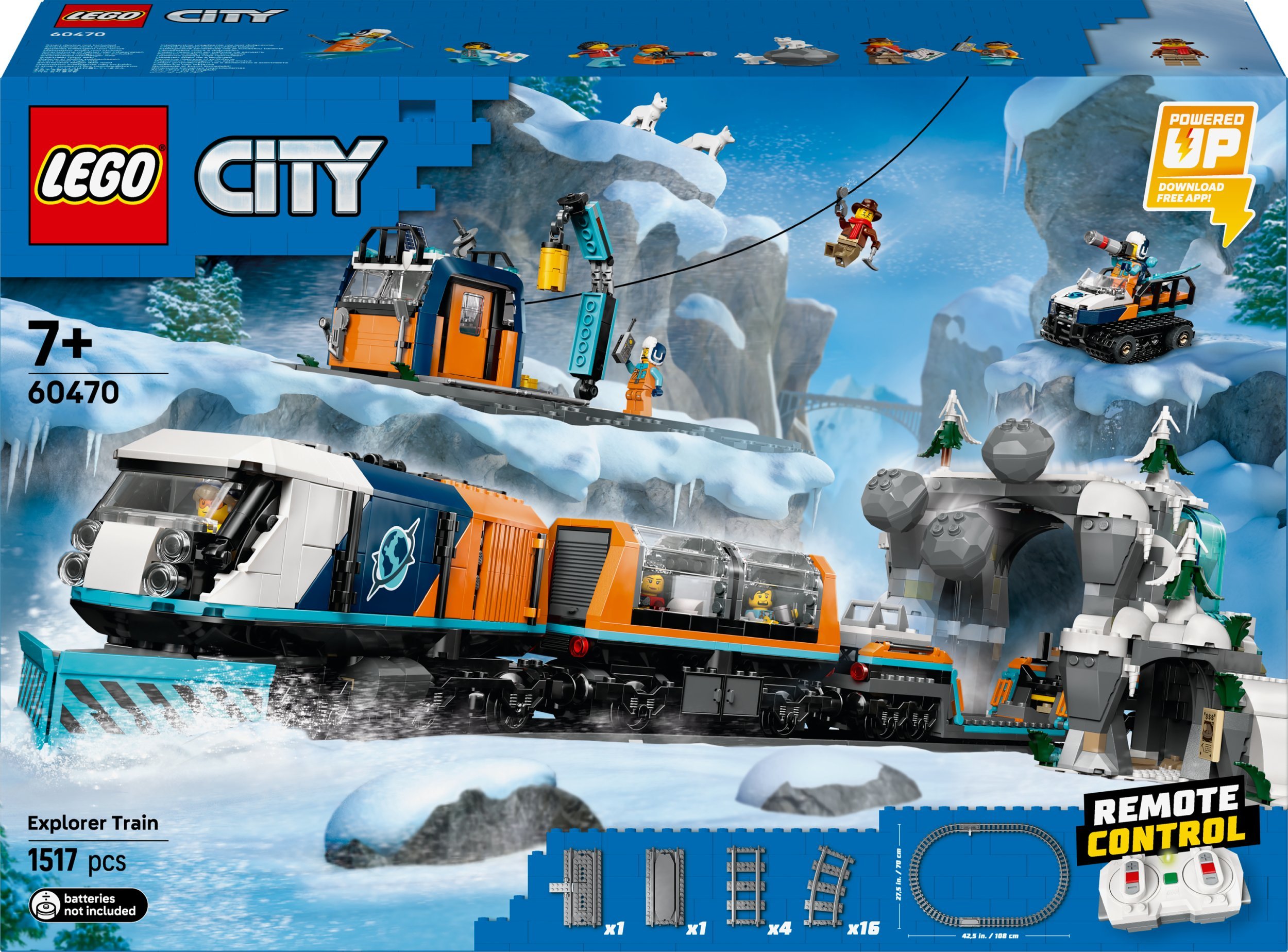 LEGO City Ekspres polarny arktycznych odkrywców (60470)