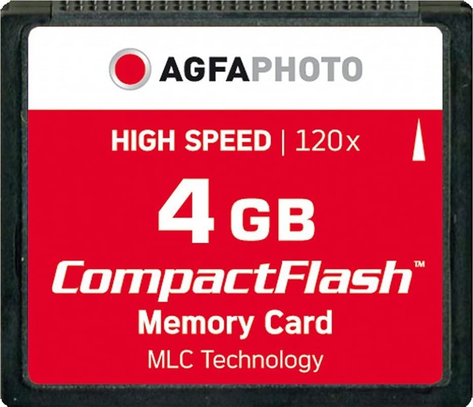 Karta AgfaPhoto Compact Flash 4 GB (10432)
