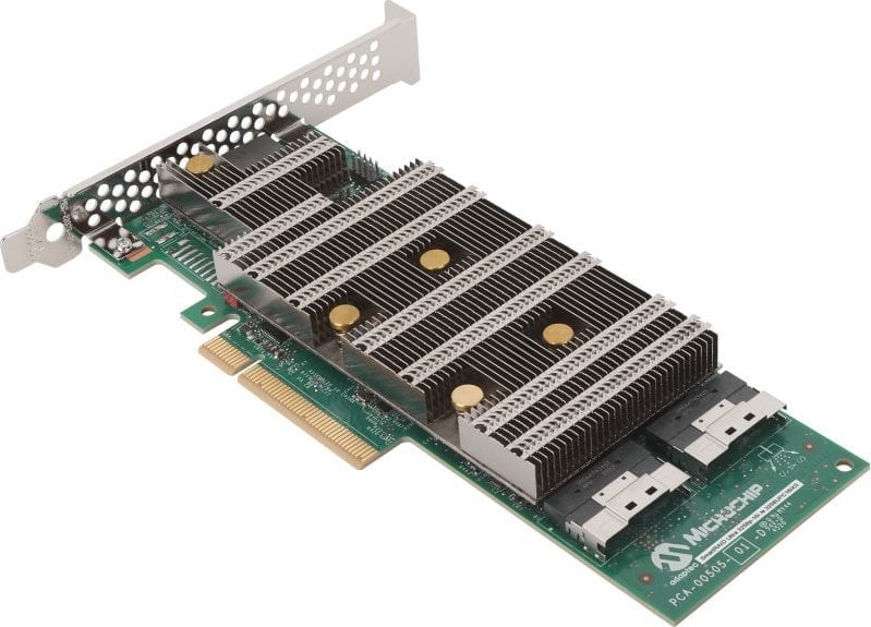 Kontroler Microchip Adaptec SmartRAID Ultra 3258-16i /e 8GB SAS/NVMe 16 Port PCIe x16 24 Gbps Low Profile
