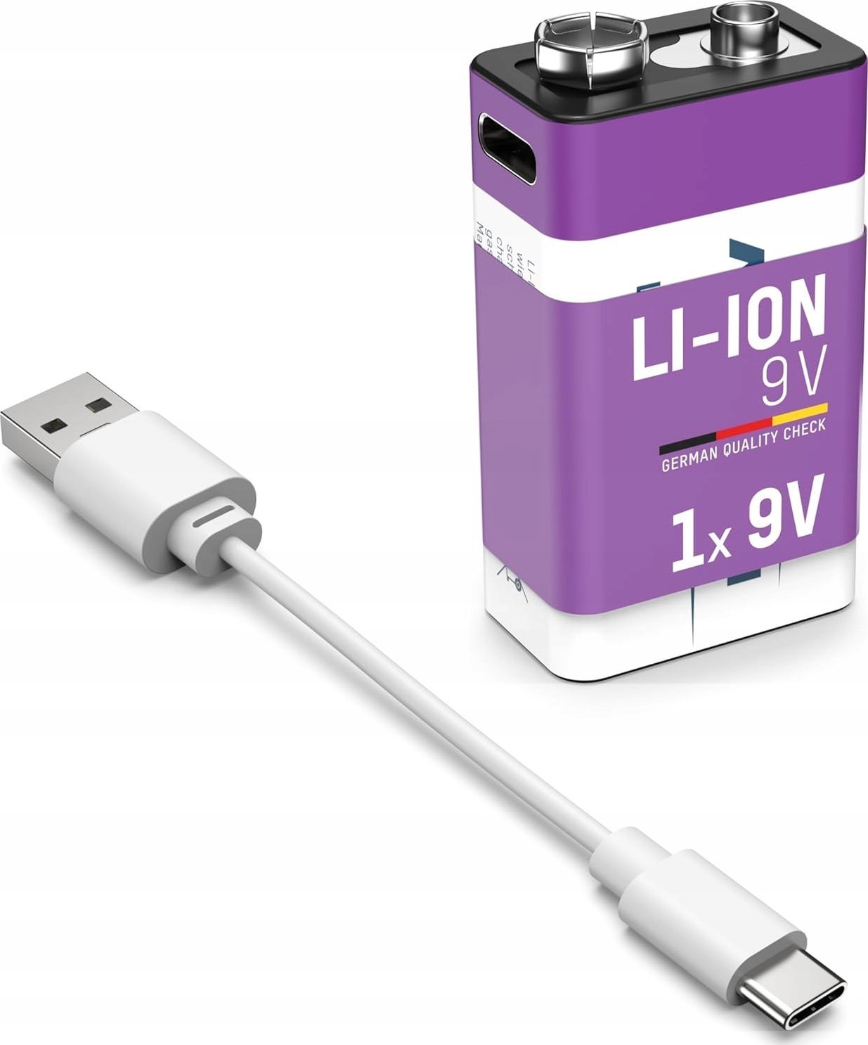 Ansmann ANSMANN 1315-0005 Li-Ion battery 9V E-Block type 400 (min. 340 mAh) 1 box