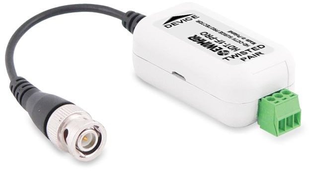 HDT-1F-PRO Ewimar Pasywne zabezpieczenie przeciwprzepięciowe AHD / HD-CVI / HD-TVI