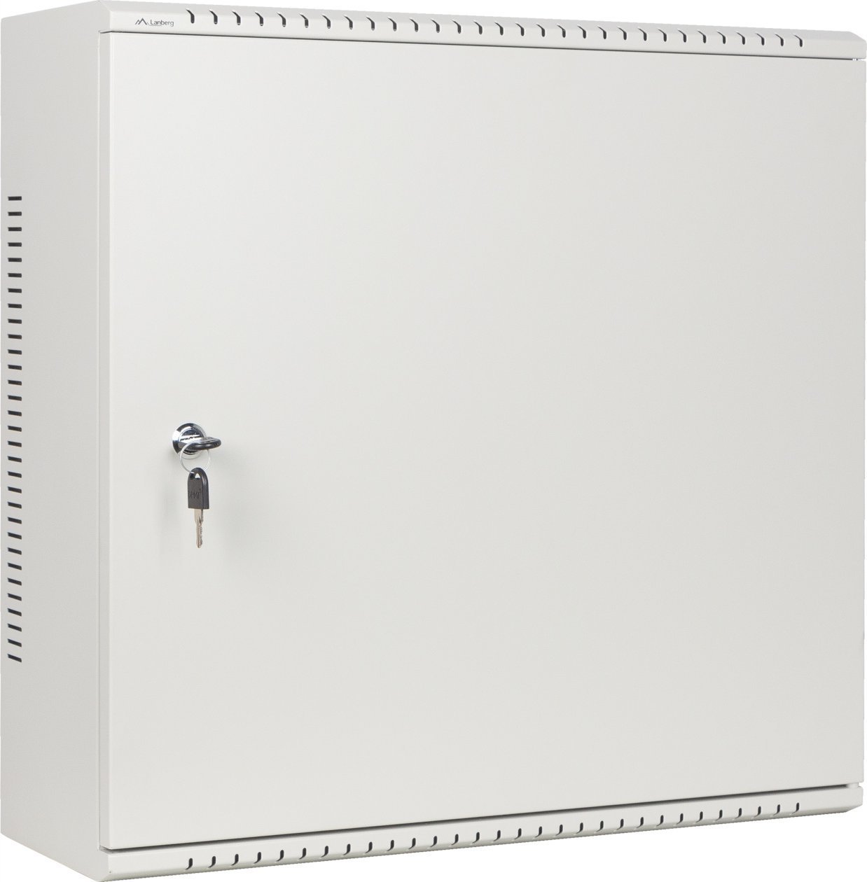 SZAFA INSTALACYJNA RACK WISZĄCA 19" 6U+3U 540X200 NISKOPROFILOWA SZARA LANBERG (ZŁOŻONA)