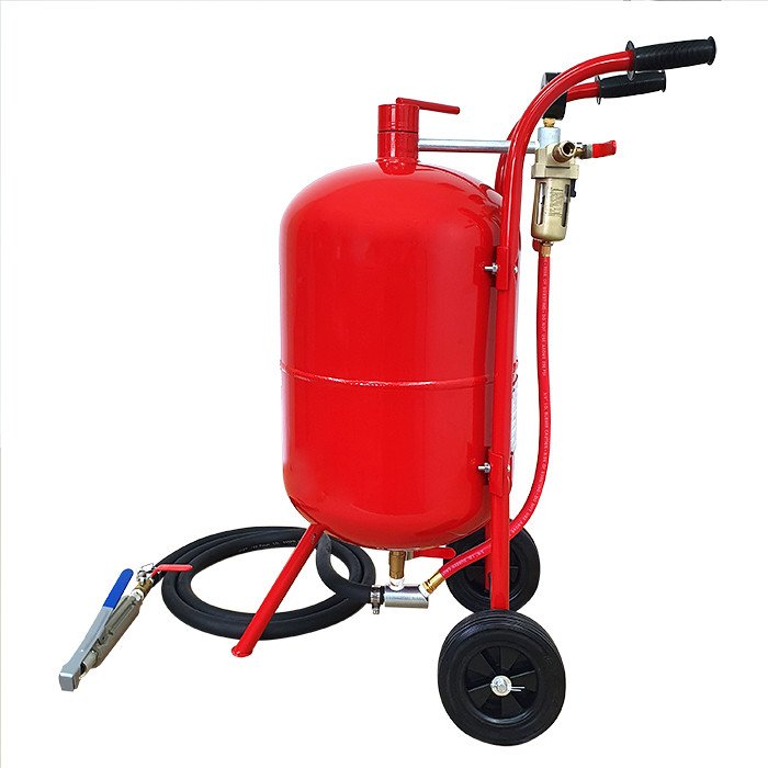 PIASKARKA SYFONOWA 38L LITRÓW SB1 pistolet, końcówki, kaptur, lejek