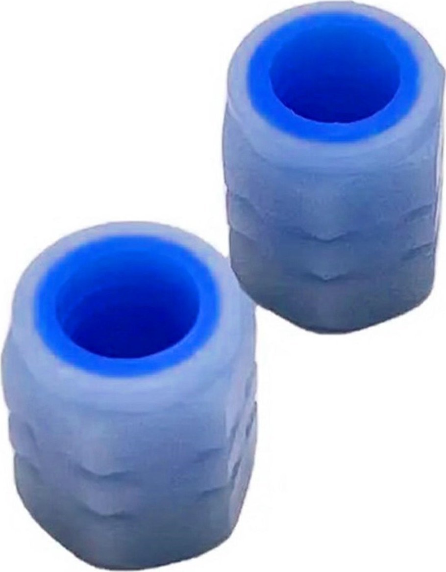 ATL RW25C Nakrętki na wentyle świecące 2 szt niebieskie