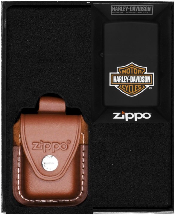 Zestaw ZIPPO Zapalniczka HARLEY DAVIDSON 3 Prezentowy No2