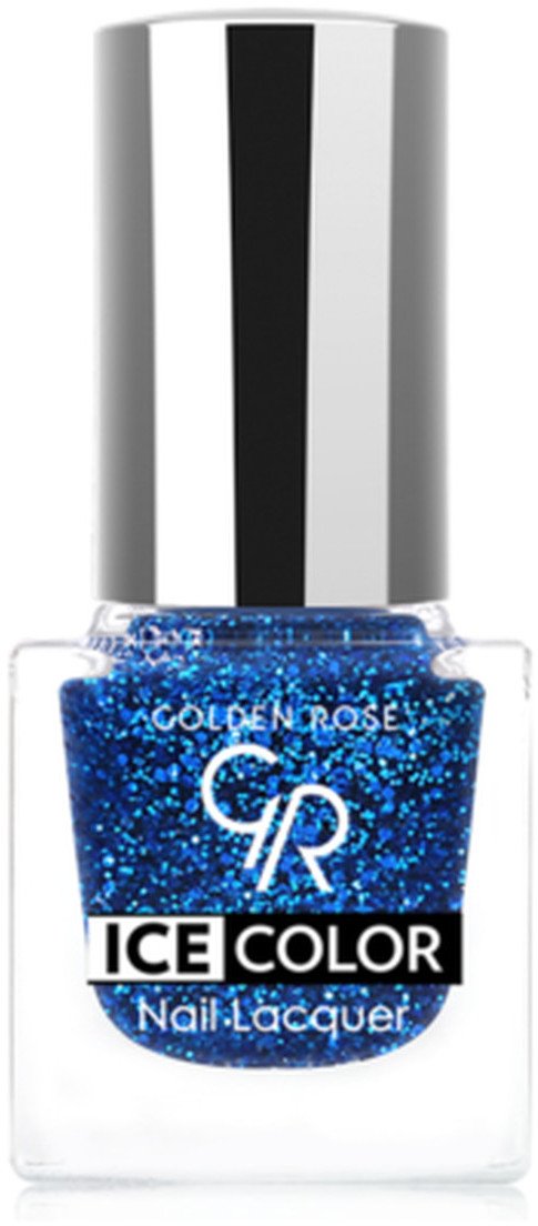 Golden Rose Ice Color lakier do paznokci Brokatowy 6ml (225)