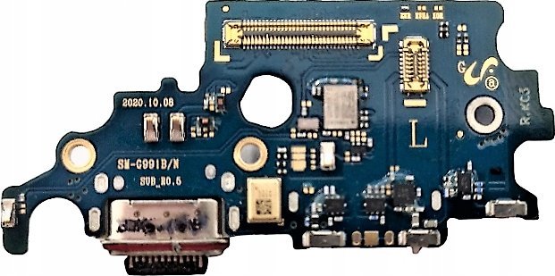 ORYGINAŁ PŁYTKA GNIAZDO ŁADOWANIA USB DO SAMSUNG S21 5G