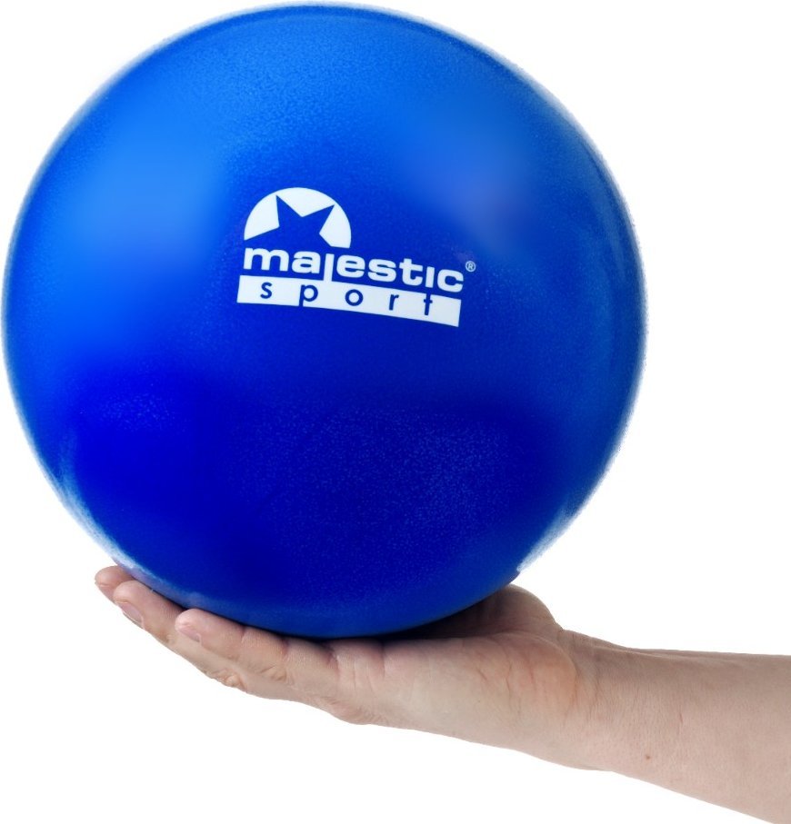 Piłka gimnastyczna Majestic Sport MiniGYMball 20-25 cm niebieska