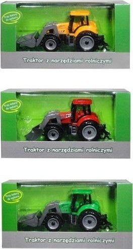 Traktor z maszyną MIX