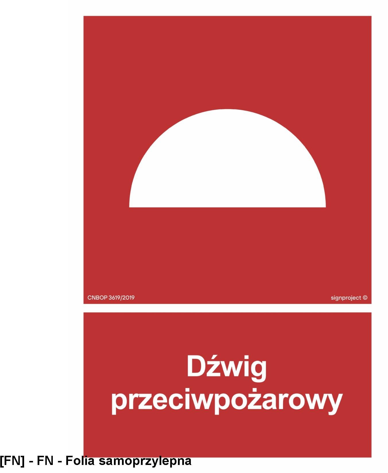 BB009 - Dźwig przeciwpożarowy 500x740