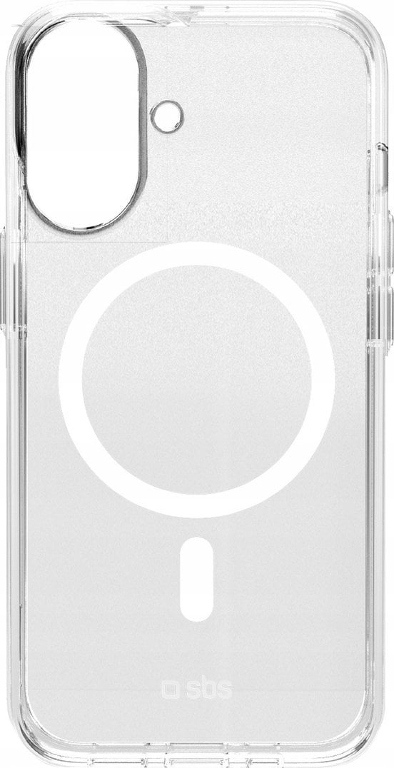 SBS Mobile Etui SBS Extreme Mag D3O MagSafe do iPhone 16 - przezroczyste