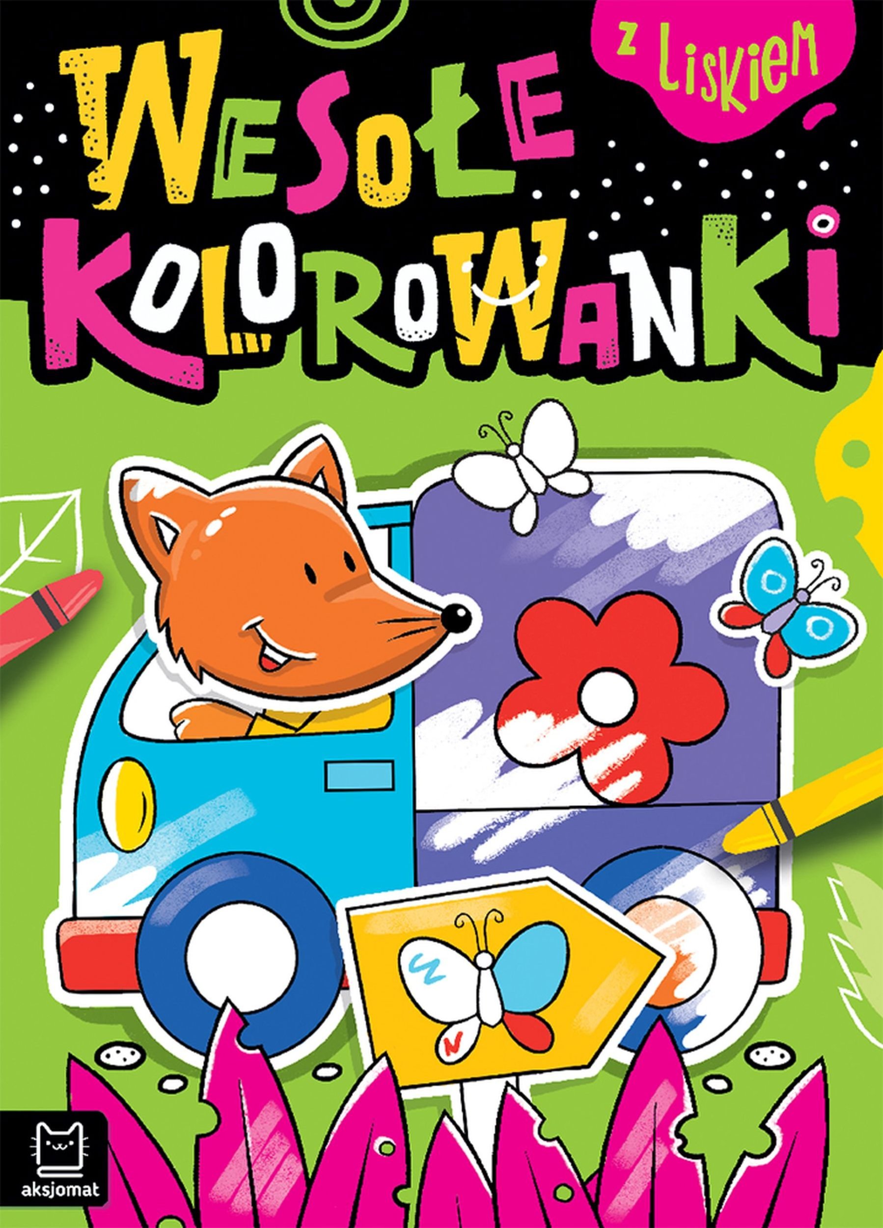 Książka Wesołe kolorowanki z liskiem