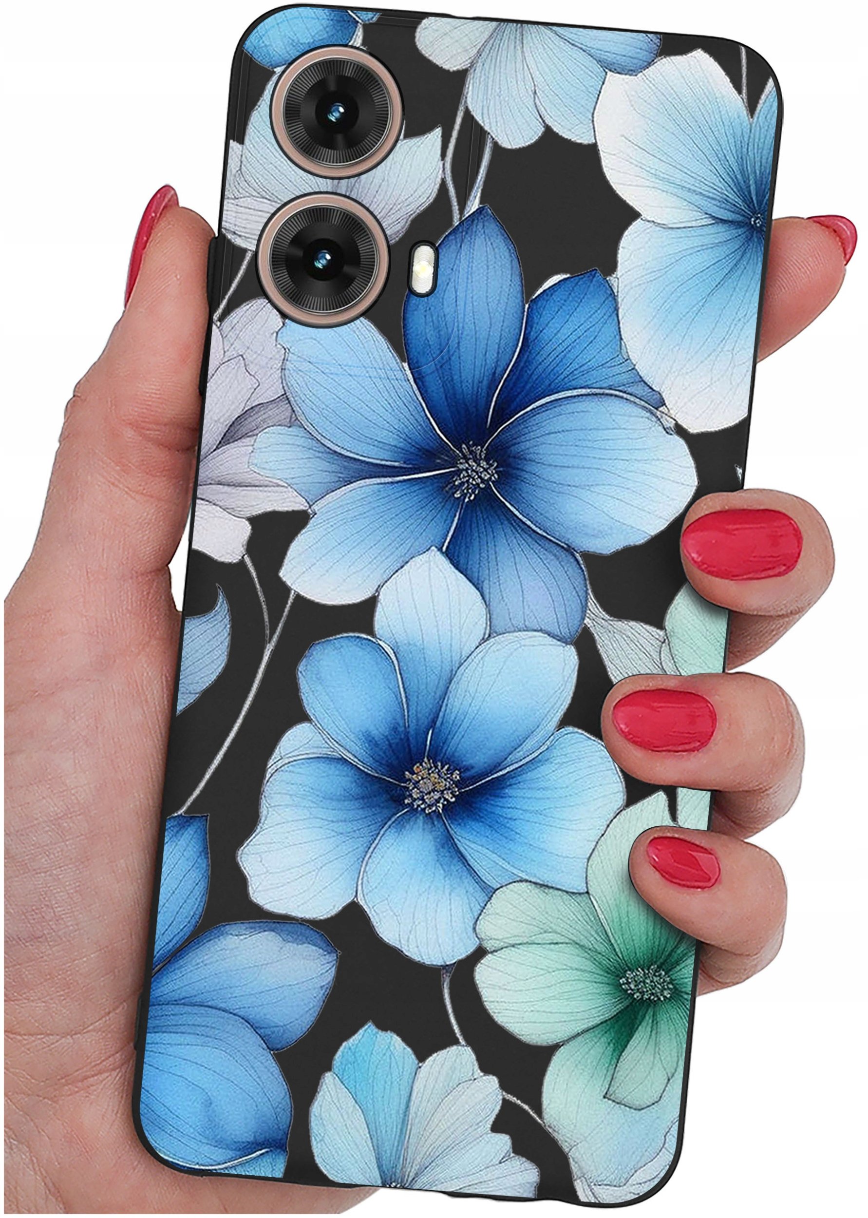 Etui do Motorola Moto G85 5G WZORY |SILIKONOWE MATT CASE