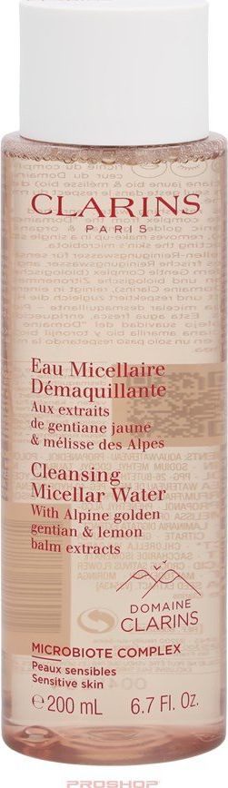 Clarins Cleansing Micellar Water Płyn micelarny do demakijażu 200 ml