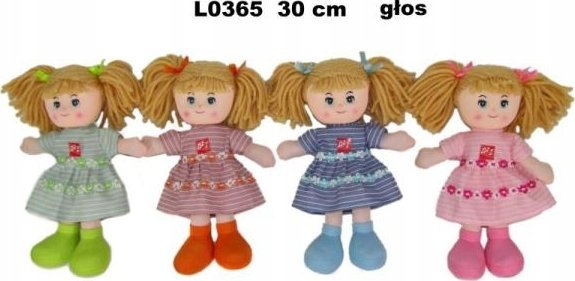 Sun-Day Lalka 4 wzory 30cm z głosem 163035 SunDay mix cena za 1 szt