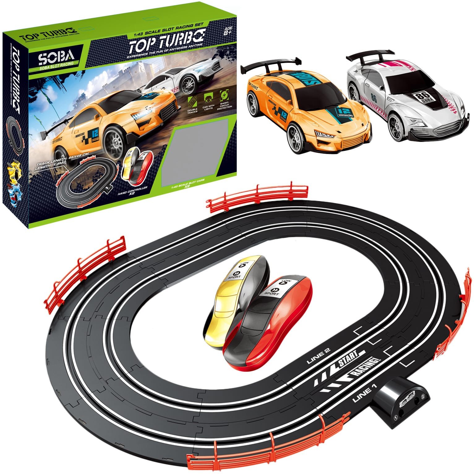 TOR WYŚCIGOWY NA PILOTA 180CM