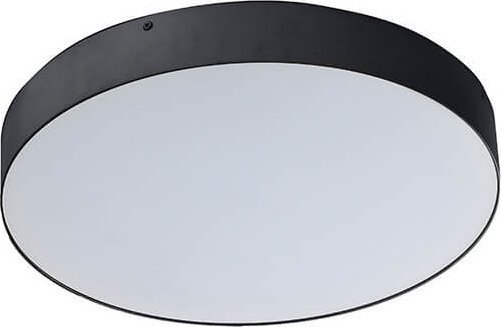 Lampa sufitowa Azzardo Plafon MONZA R 40 3000K black (AZ 2267 | SHR673000-50-BK) - AZZARDO