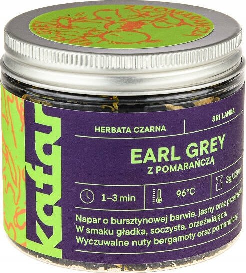 Kafar - Earl Grey z Pomarańczą - Herbata sypana 50g