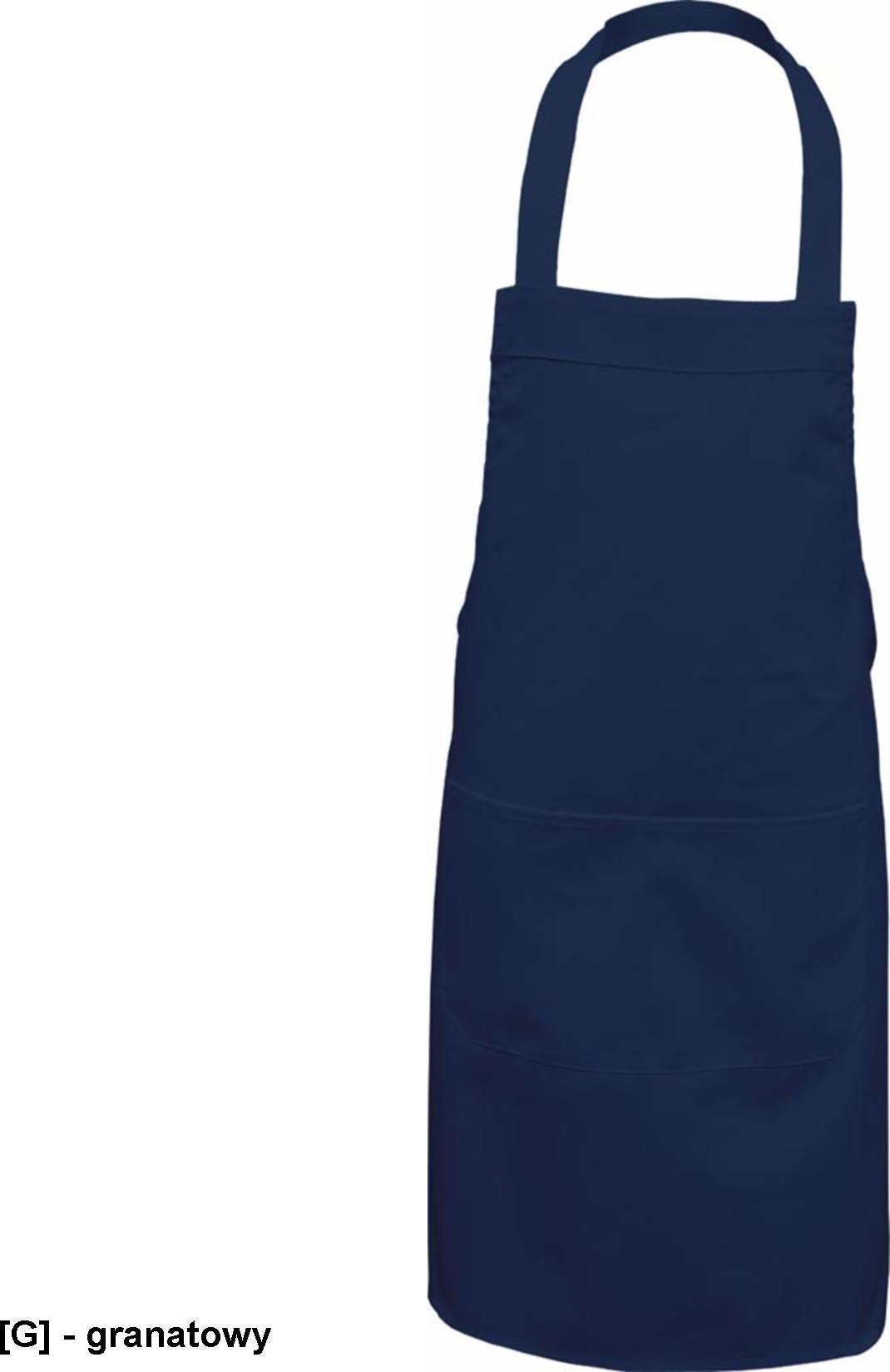 R.E.I.S. FPB-2K - Fartuch przedni: - granatowy