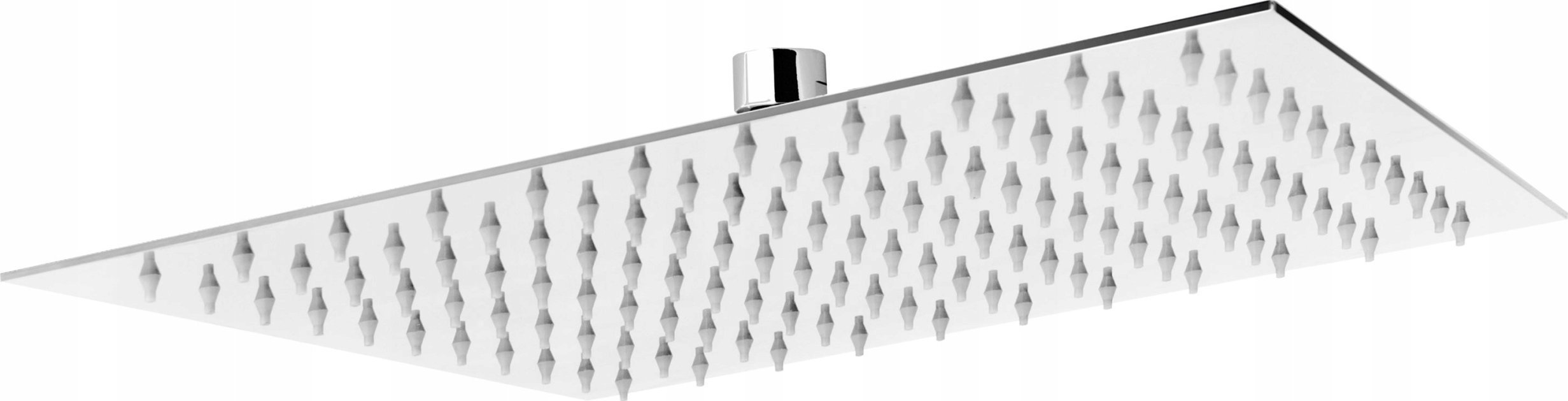 Deszczownica Ferro SLIM głowica talerzowa deszczowni kwadratowa 30cm, chrom