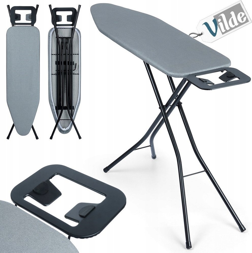 Vilde Deska do prasowania szara 130x34x87,5 cm