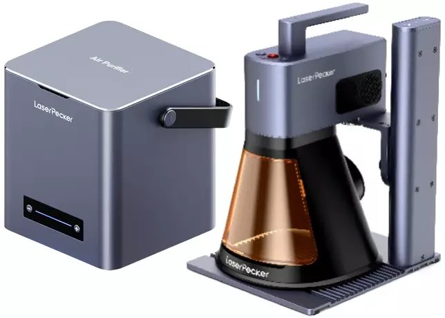 Grawerka laserowa LaserPecker LP2 Plus Clean Air 10W cięcie i grawerowanie