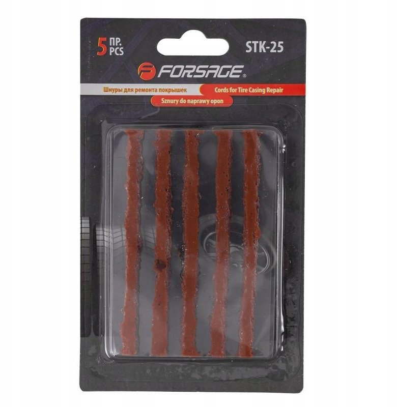 FORSAGE Sznury do naprawy KÓŁ opon 10cm x 5 SZTUK zestaw NAPRAWCZY