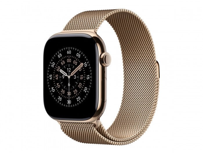 46mm Gold Milanese Loop - S/M