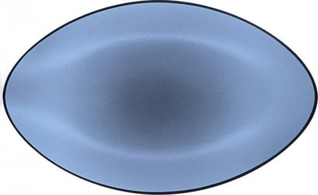 EQUINOXE Talerz owalny 35x22,3 cm, niebieski