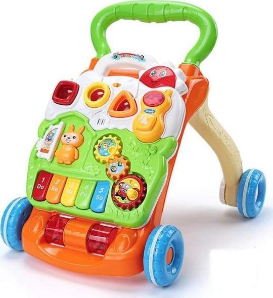 DK Wielofunkcyjny Interaktywny Jeździk Pchacz Grający