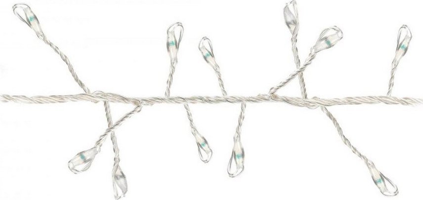 Lumarko Łańcuch Świetlny N/bat 100led Ciepły 1m Oświetlenie Druciane 3x Aa 1,5v