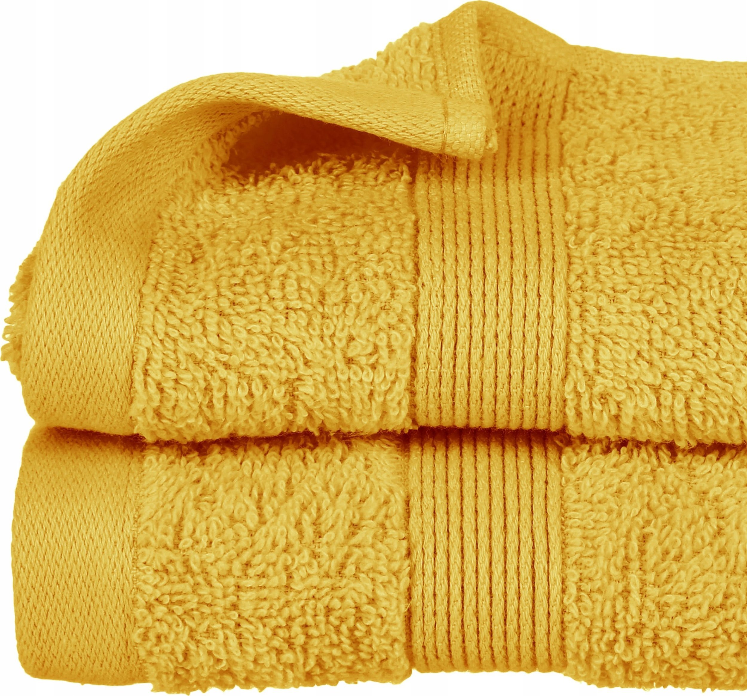 Atmosphera Ręcznik bawełniany, 30 x 50 cm, kolor żółty