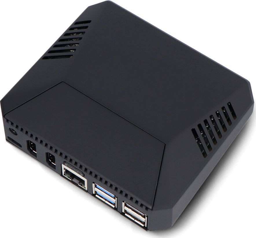 Argon40 Obudowa Argon ONE V3 do Raspberry Pi 5 - z wentylatorem i radiatorem - aluminiowa - czarna}