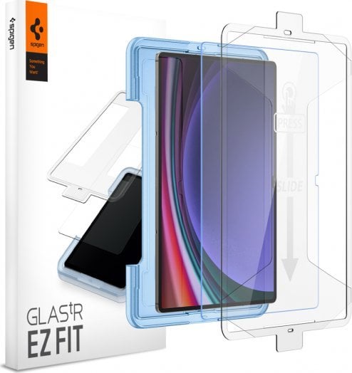 Spigen Szkło Hartowane Glas.tr ”ez Fit” Galaxy Tab S9 Ultra 14.6 X910 / X916B Clear