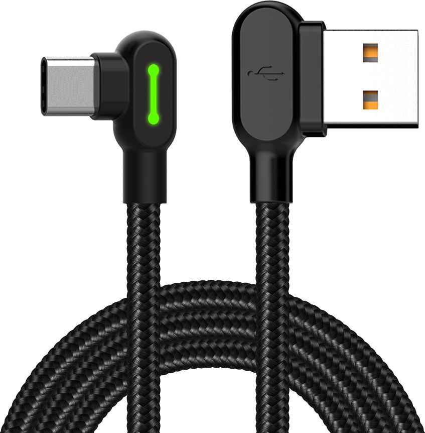 Kabel USB Mcdodo USB-A - USB-C 0.5 m Czarny (CA-5280)