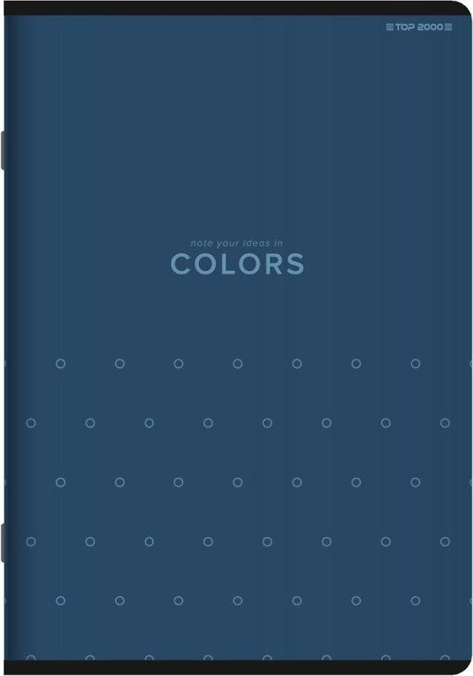 Top 2000 Zeszyt Top 2000 Colors A4/60k kratka niebieski
