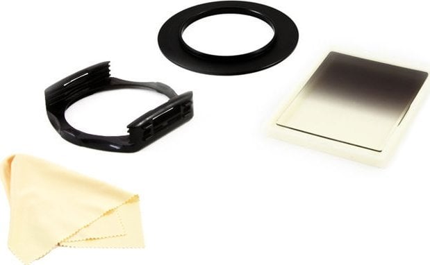 Massa Zestaw Typu Cokin - Holder / Pierścień / Filtr Połówkowy Szary - 82mm