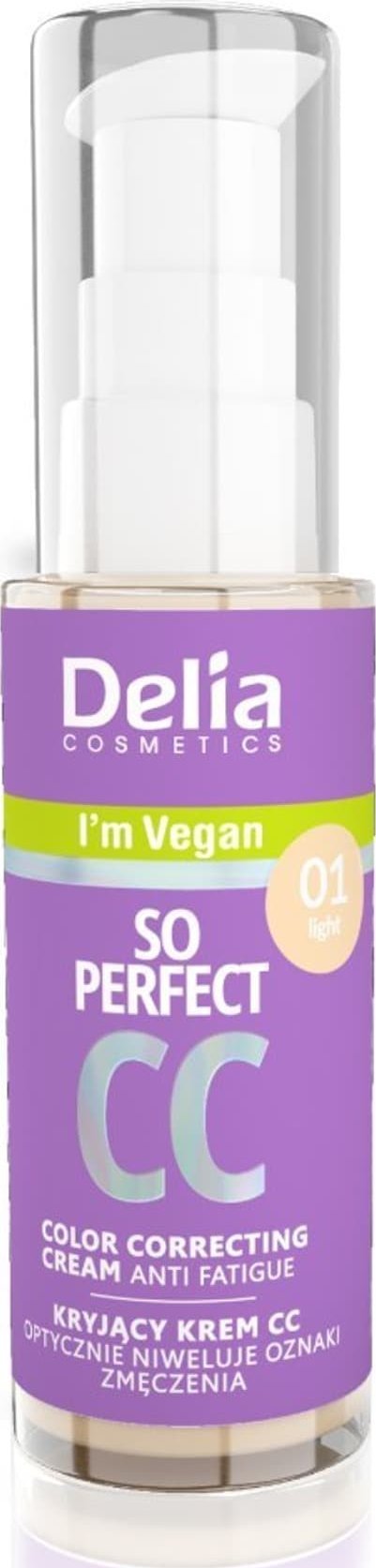 Delia DELIA MAK podkład SO PERFECT LIGHT but. 30ml
