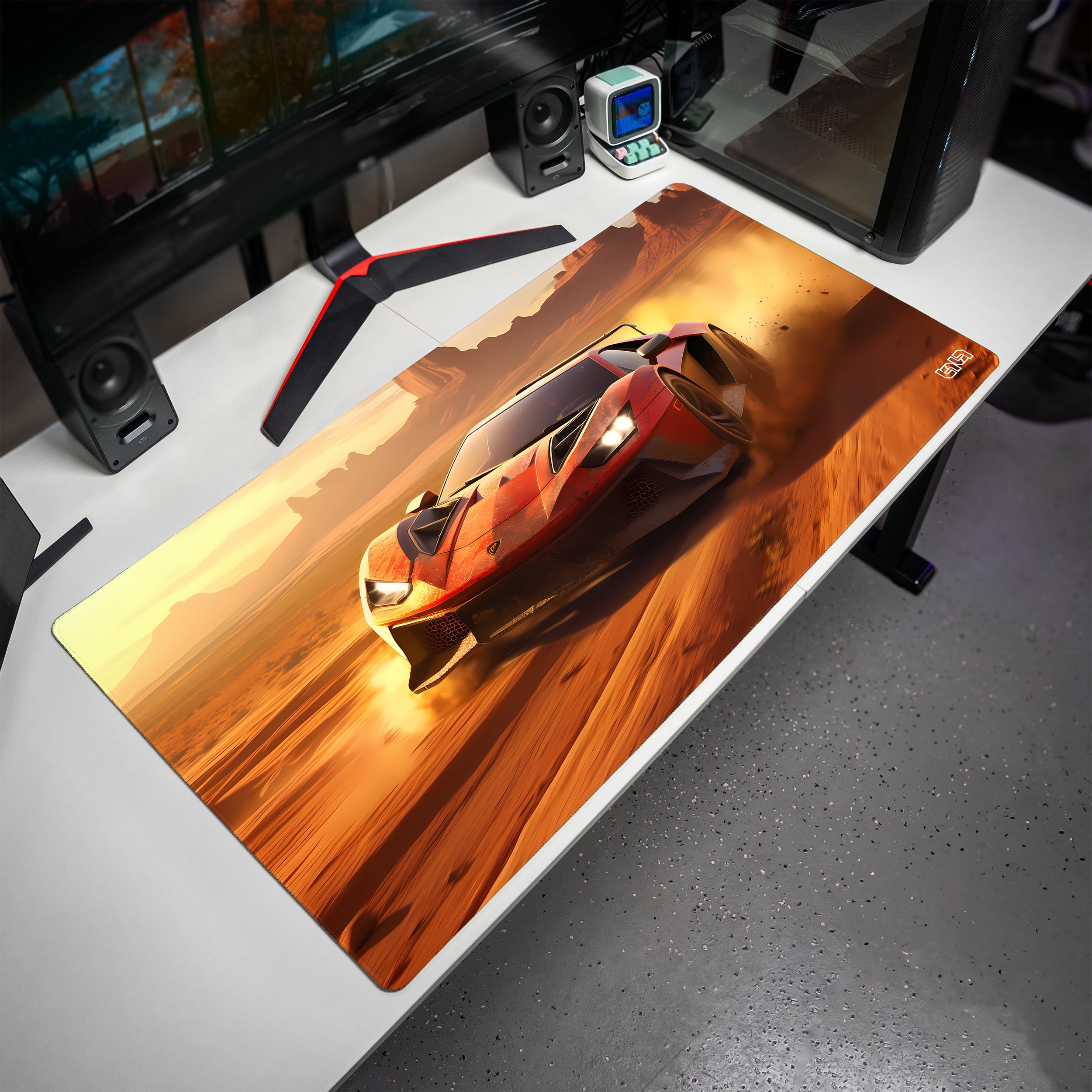 Podkładka Tilt PODKŁADKA GAMINGOWA Sportowe 4x4 100x50 TILT Na biurko Dla gracza