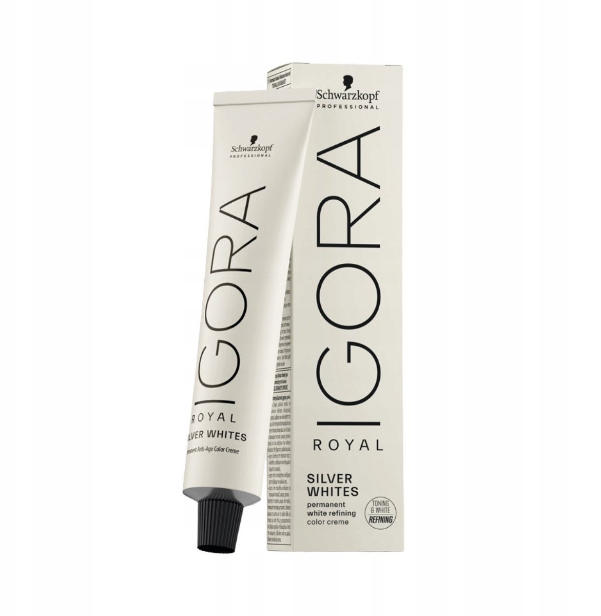 Schwarzkopf Professional Igora Royal SilverWhite Permanent White Refining Color Creme Dove Grey 60 ml