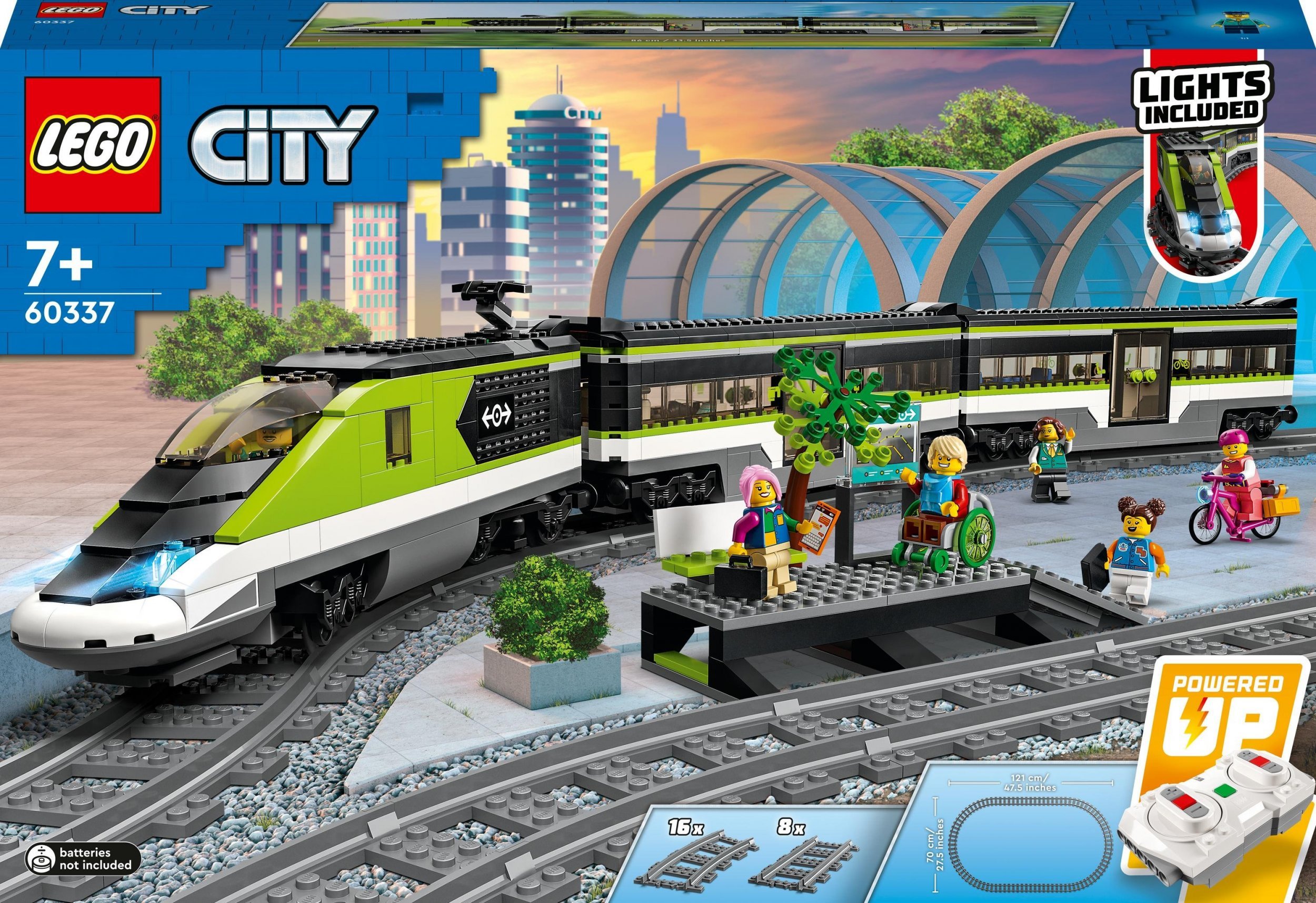 LEGO City Ekspresowy pociąg pasażerski (60337)
