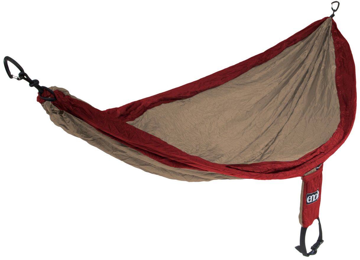 Eno Hamak turystyczny SingleNest Khaki/Maroon (SH025)
