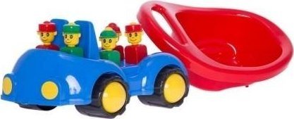 Samochód Ptyś z ludzikami